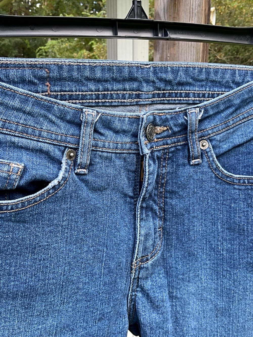 VIntage Lee • Medium Wash 99% Cotton Bootcut Jeans • 33” Inseam • 8L, - Picture 8 of 10